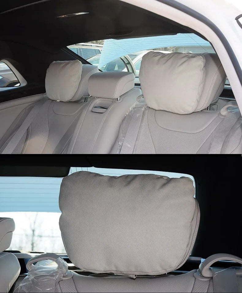 En İyi Araç Başlık ve Boyun Desteği - Mercedes-Benz Maybach S Class için Ayarlanabilir Yumuşak Yastık