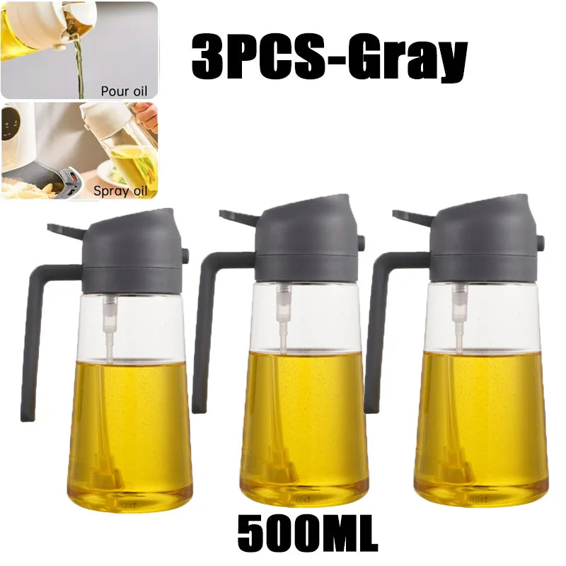 200/300/500ml Nura Mutfak Yağ Püskürtücü Sprey Şişe
