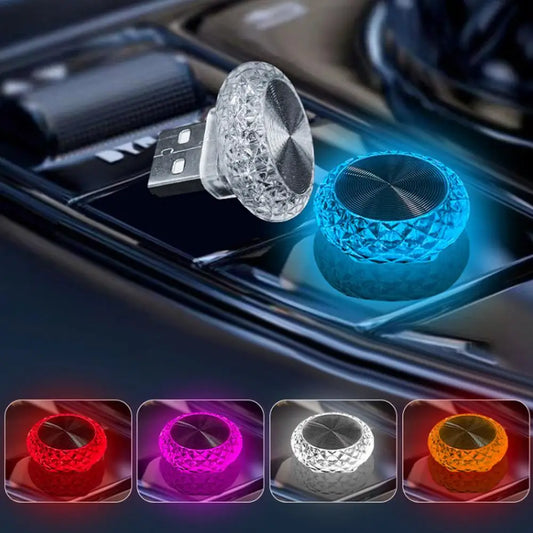 Nura USB Ortam Işığı - Araç ve Bilgisayar için Mini LED Atmosfer Lambası
