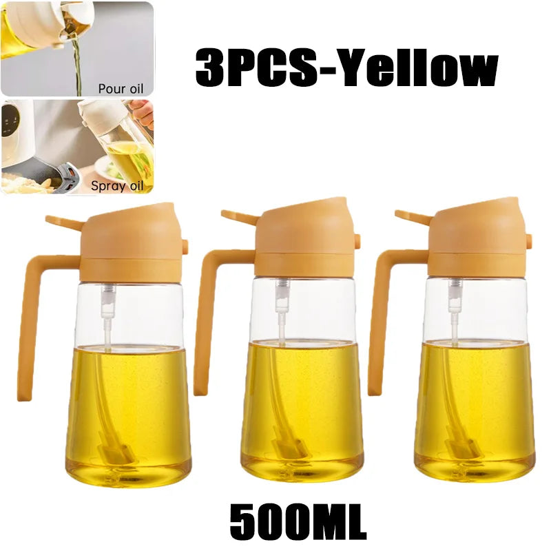 200/300/500ml Nura Mutfak Yağ Püskürtücü Sprey Şişe