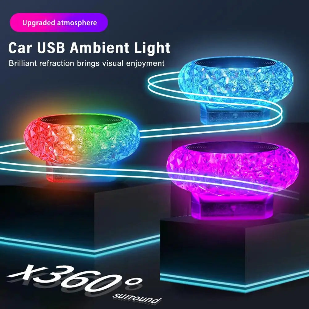 Nura USB Ortam Işığı - Araç ve Bilgisayar için Mini LED Atmosfer Lambası