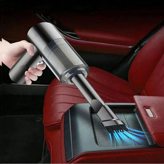 3'ü 1 Arada Emme ve Üfleme Elektrikli Süpürge - USB Şarjlı Küçük Araç ve Ev Elektrikli Süpürge