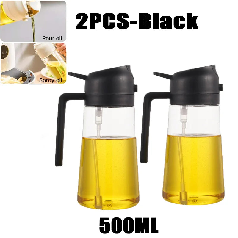 200/300/500ml Nura Mutfak Yağ Püskürtücü Sprey Şişe