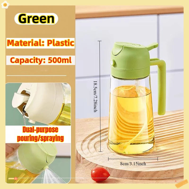 200/300/500ml Nura Mutfak Yağ Püskürtücü Sprey Şişe