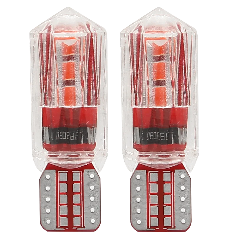 T10 LED Araç Lambası - Süper Parlak Genişlik ve Plaka Işığı (Çok Renkli)