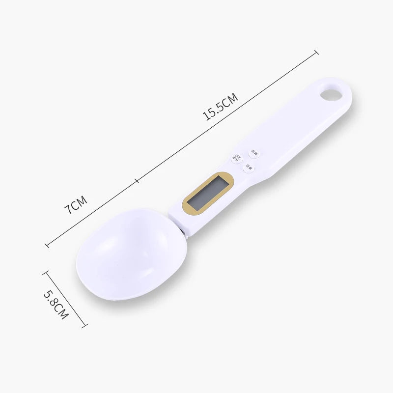 Nura Dijital Ölçüm Kaşığı - 500g Kapasiteli Elektronik Tartı Kaşığı (Mutfak için)