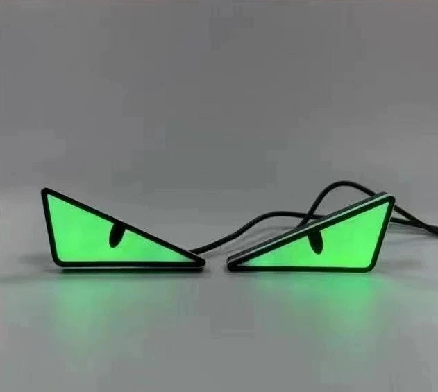 2’li LED Şeytan Gözü Plaka Işığı - Evrensel Araç ve Motosiklet Dekorasyonu