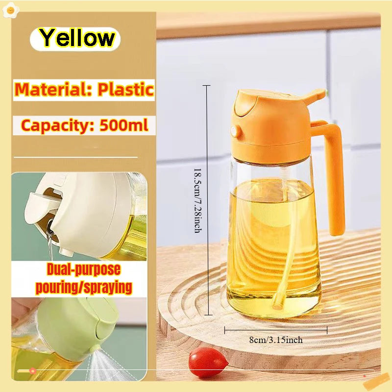 200/300/500ml Nura Mutfak Yağ Püskürtücü Sprey Şişe